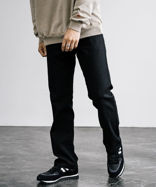 HANES(ヘインズ)の「Hanes ヘインズ ストレッチ5ポケットカツラギパンツ(その他パンツ・メンズ・ベージュ/ブラック/カーキ・M/L/LL/S)」の2枚目の写真