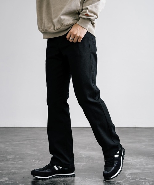 HANES(ヘインズ)の「Hanes ヘインズ ストレッチ5ポケットカツラギパンツ(その他パンツ・メンズ・ベージュ/ブラック/カーキ・M/L/LL/S)」の5枚目の写真