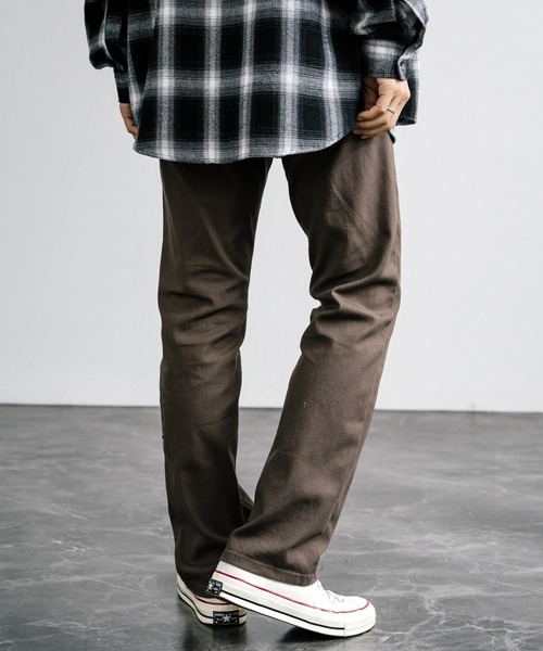 HANES(ヘインズ)の「Hanes ヘインズ ストレッチ5ポケットカツラギパンツ(その他パンツ・メンズ・ベージュ/ブラック/カーキ・M/L/LL/S)」の21枚目の写真