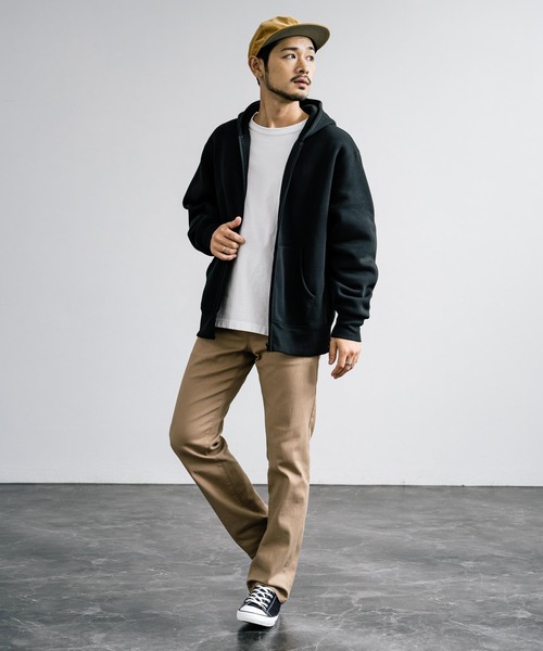 HANES(ヘインズ)の「Hanes ヘインズ ストレッチ5ポケットカツラギパンツ(その他パンツ・メンズ・ベージュ/ブラック/カーキ・M/L/LL/S)」の15枚目の写真