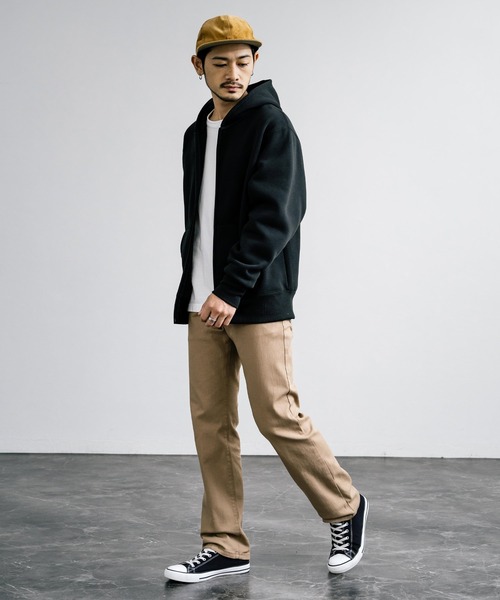 HANES(ヘインズ)の「Hanes ヘインズ ストレッチ5ポケットカツラギパンツ(その他パンツ・メンズ・ベージュ/ブラック/カーキ・M/L/LL/S)」の16枚目の写真