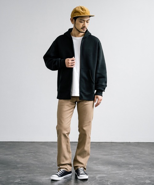 HANES(ヘインズ)の「Hanes ヘインズ ストレッチ5ポケットカツラギパンツ(その他パンツ・メンズ・ベージュ/ブラック/カーキ・M/L/LL/S)」の17枚目の写真