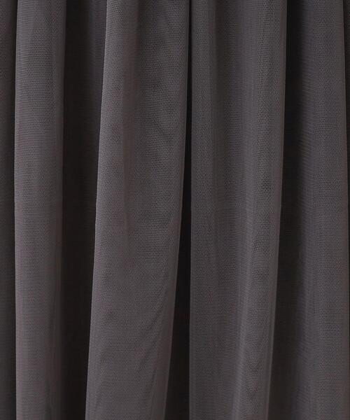 SHOO・LA・RUE（シューラルー）の「【セレモニーからデイリーまで】女性らしさあふれる チュールスカート（スカート・レディース・ブラック/チャコールグレー/ブラウン系・00）」の8枚目の写真