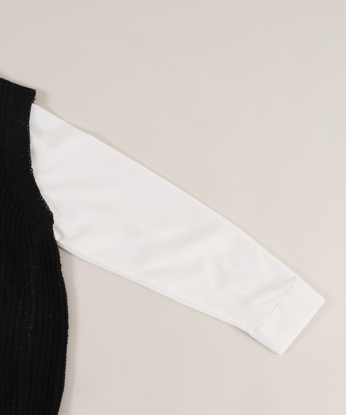 PHILLY（フィリー）の「【2点セット】ラインニットベスト+シャツセット（ベスト・レディース・アイボリー/ブラック・FREE）」の17枚目の写真