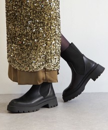 BUENO（ブエノ）の「BUENO （ブエノ） / 本革 リブニットゴアブーツ D3300（ブーツ）」