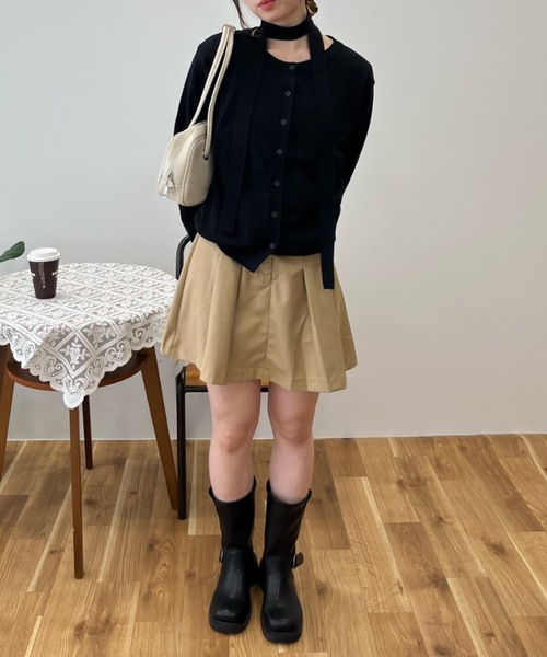 Birthday room（バースデイルーム）の「Wベルトエンジニアブーツ / double belt engineer boots（ブーツ・レディース・ブラウン/ブラック・SMALL/MEDIUM/LARGE）」の15枚目の写真