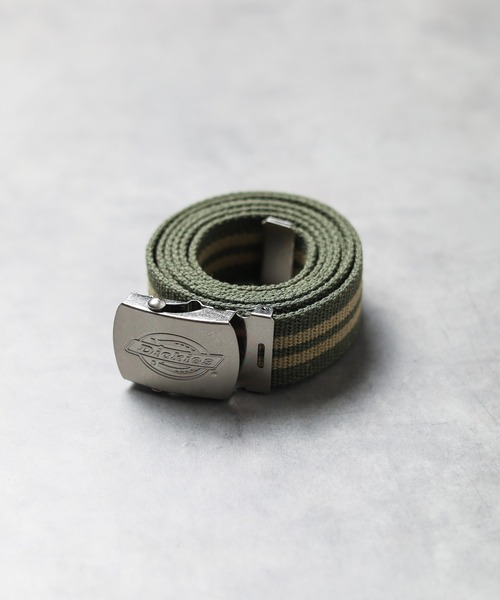 Dickies(ディッキーズ)の「【Dickies】GI Belt(ベルト・メンズ・ブラック×ホワイト/ホワイト系その他/ベージュ/グリーン系その他/イエロー/ブラック×レッド/カーキ/ネイビー系/オフホワイト/ブラック・FREE)」の9枚目の写真