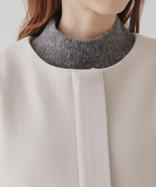 couture brooch（クチュールブローチ）の「◆フードフェイクファーマルチウェイコート（その他アウター・レディース・ナチュラル/ブラウン系・42/40/38/36）」の6枚目の写真