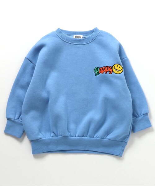 BREEZE（ブリーズ）の「裏起毛３柄ストリートトレーナー（スウェット・キッズ・ブラック/サックスブルー/キナリ・90/80/150/140/130/120/110/100）」の22枚目の写真
