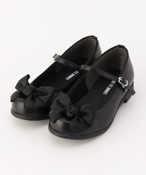 COMME CA ISM(コムサイズム)の「リボン付き ストラップシューズ(ドレスシューズ・キッズ・ブラック・17cm/18cm/19cm/20cm/21cm/22cm)」の3枚目の写真