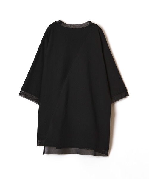 AULA AILA（アウラアイラ）の「シェルプリントTシャツ（Tシャツ/カットソー・レディース・ブラック/グレー/ホワイト・0）」の22枚目の写真