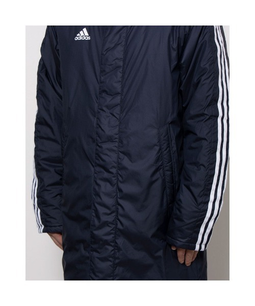 adidas（アディダス）の「アディダス adidas M スーパーロング パデッドコート（ダウンジャケット/コート・メンズ・ブラック/ネイビー・M/L/LL/3L/S）」の14枚目の写真