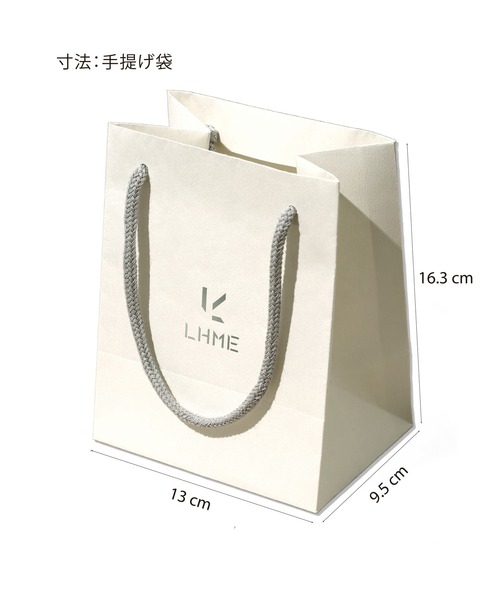 LHME(エルエイチエムイー)の「【WEB限定】”twinkle”1粒ビジューネックレス/ジルコニア/スペシャルパッケージ/サージカルステンレス(金属アレルギー対応)【LHME / エルエイチエムイー】(ネックレス・レディース・ゴールド・40cm)」の8枚目の写真