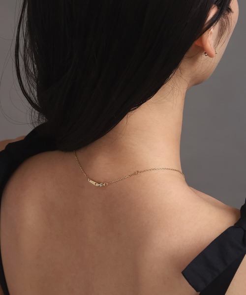 LHME(エルエイチエムイー)の「【WEB限定】”twinkle”1粒ビジューネックレス/ジルコニア/スペシャルパッケージ/サージカルステンレス(金属アレルギー対応)【LHME / エルエイチエムイー】(ネックレス・レディース・ゴールド・40cm)」の13枚目の写真