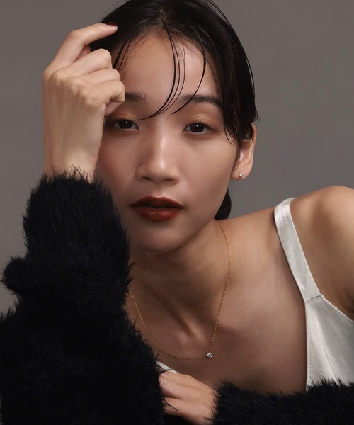 LHME(エルエイチエムイー)の「【WEB限定】”twinkle”1粒ビジューネックレス/ジルコニア/スペシャルパッケージ/サージカルステンレス(金属アレルギー対応)【LHME / エルエイチエムイー】(ネックレス・レディース・ゴールド・40cm)」の15枚目の写真