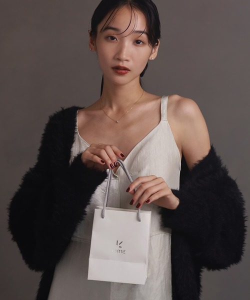 LHME(エルエイチエムイー)の「【WEB限定】”twinkle”1粒ビジューネックレス/ジルコニア/スペシャルパッケージ/サージカルステンレス(金属アレルギー対応)【LHME / エルエイチエムイー】(ネックレス・レディース・ゴールド・40cm)」の19枚目の写真