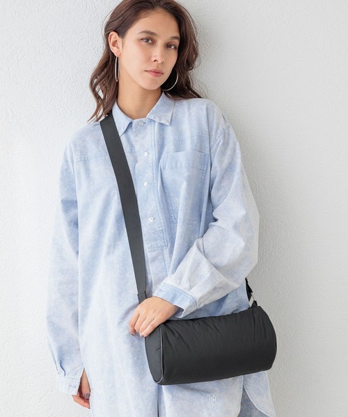 HEREIAM(ヘレイアム)の「【HEREIAM】PDシリンダーバッグ(ショルダーバッグ・レディース・ブラック/ライトグレー・FREE)」の9枚目の写真