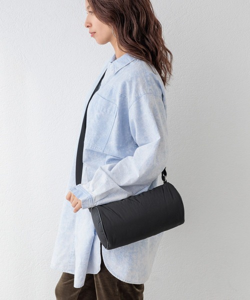 HEREIAM(ヘレイアム)の「【HEREIAM】PDシリンダーバッグ(ショルダーバッグ・レディース・ブラック/ライトグレー・FREE)」の10枚目の写真