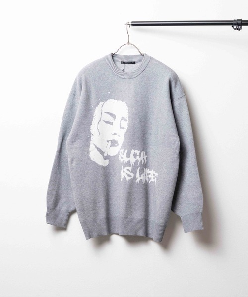 【セール】【Bling Leads】JQDクル-/Nニット（Tシャツ/カットソー）｜Bling Leads（ブリングリーズ） 6,129円