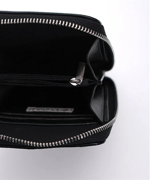 axes femme(アクシーズファム)の「ローズモチーフポシェット(ショルダーバッグ・レディース・ワイン/ブラック・FREE)」の9枚目の写真