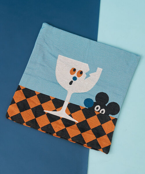 BIRTHDAY BAR（バースデイバー）の「umao×BIRTHDAY BAR　クッションカバー（クッション/クッションカバー・レディース・ブルー系その他/ブラウン・0）」の15枚目の写真