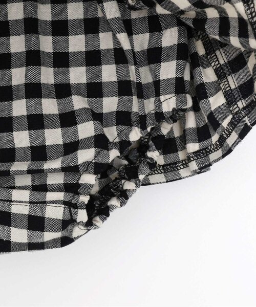 p.premier(ピードットプルミエ)の「2WAYサスペンダースカートブルマ&ロンパスセット(ロンパース・キッズ・ブラック/レッド・70/80)」の13枚目の写真