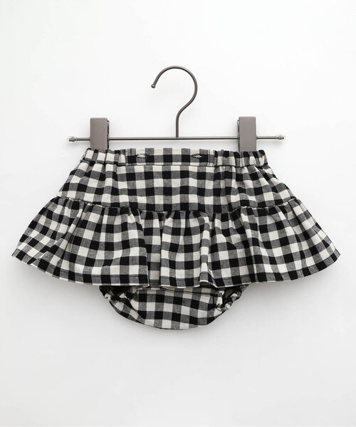 p.premier(ピードットプルミエ)の「2WAYサスペンダースカートブルマ&ロンパスセット(ロンパース・キッズ・ブラック/レッド・70/80)」の15枚目の写真