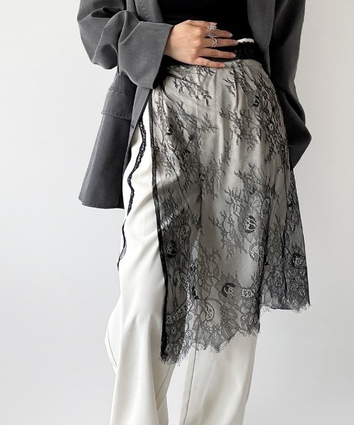 レイヤード シアー巻きスカート（スカート）｜Ritzy（リッツィー） 4,756円