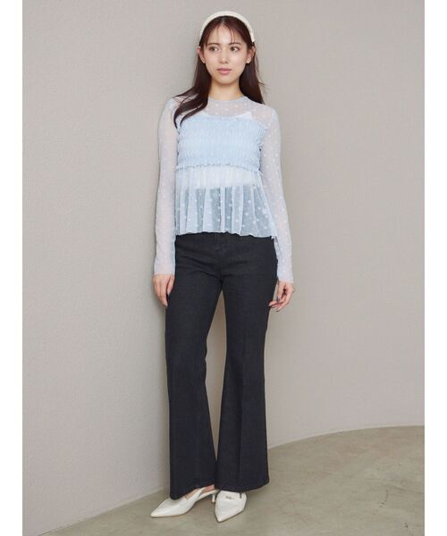 MERCURYDUO（マーキュリーデュオ）の「【MARY QUANTコラボ】ポイントロゴカチューシャ（カチューシャ・レディース・オフホワイト/ブラック・FREE）」の8枚目の写真