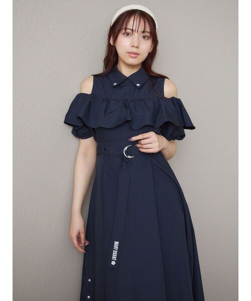 MERCURYDUO（マーキュリーデュオ）の「【MARY QUANTコラボ】ポイントロゴカチューシャ（カチューシャ・レディース・オフホワイト/ブラック・FREE）」の10枚目の写真