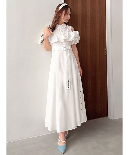 MERCURYDUO（マーキュリーデュオ）の「【MARY QUANTコラボ】ポイントロゴカチューシャ（カチューシャ・レディース・オフホワイト/ブラック・FREE）」の19枚目の写真