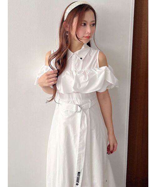 MERCURYDUO（マーキュリーデュオ）の「【MARY QUANTコラボ】ポイントロゴカチューシャ（カチューシャ・レディース・オフホワイト/ブラック・FREE）」の22枚目の写真