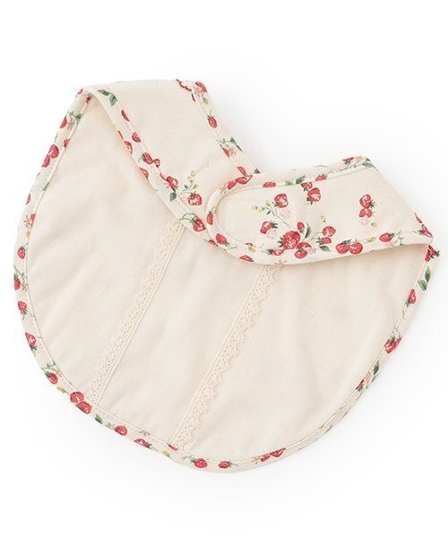 sense of wonder（センスオブワンダー）の「【オーガニック】野イチゴスタイ（スタイ/よだれかけ・キッズ・ホワイト系・F）」の2枚目の写真