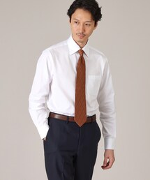 TAKEO KIKUCHI | グログラン セミワイドカラー シャツ(ビジネスシャツ)
