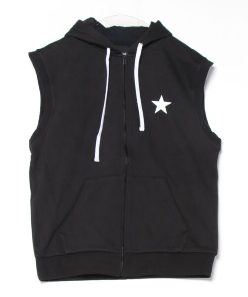 /GOTNOFEARS/SLEEVELESS ZIP PARKER（パーカー）｜NO WAY（ノーウェイ）