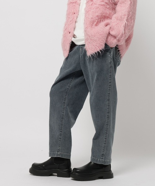 niko and...（ニコアンド）の「ストレッチテーパードパンツ2（その他パンツ・レディース・ベージュ/ブラック/ライトグレー/グリーン/ライトブルー/インディゴブルー/アイボリー/ブルー系その他/グレー系その他/マスタード/ネイビー/ダークブラウン・SMALL/MEDIUM/LARGE）」の11枚目の写真