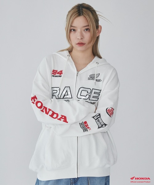 ∴WEGO/別注HondaグラフィックZIPパーカー（パーカー）｜WEGO