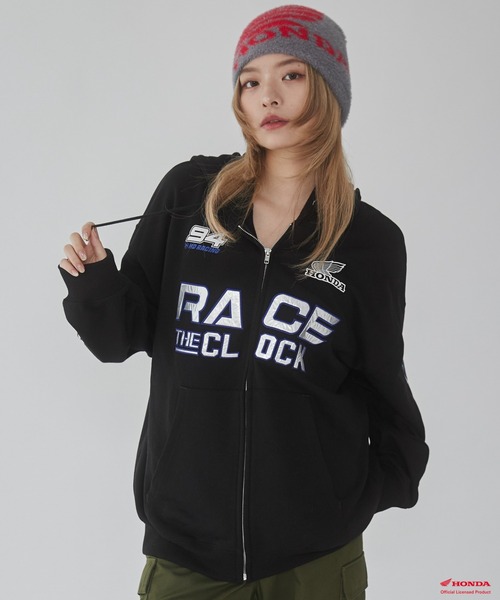セール】∴WEGO/別注HondaグラフィックZIPパーカー（パーカー）｜WEGO