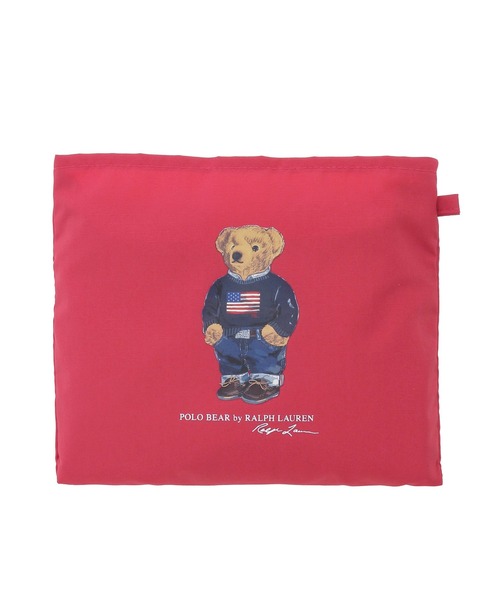 Ralph Lauren Polo Bear トートバッグ スタジャン ポロベア ショルダーレインバッグ 'FLAG BEAR' ポロベア（トートバッグ）｜POLO