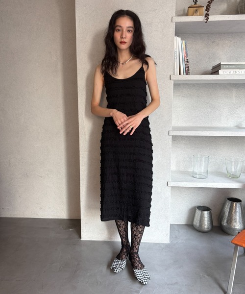 FUULLY STUDIO(フーリィーステューディオ)の「BIGリボンミュール(パンプス・レディース・チェック/ピンク・SMALL/MEDIUM/LARGE)」の7枚目の写真
