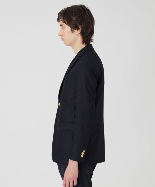 BLACK LABEL CRESTBRIDGE(ブラックレーベル・クレストブリッジ)の「Balancircular(R)ハニカムブレザー(テーラードジャケット・メンズ・ネイビー・S/M/L/XL)」の4枚目の写真