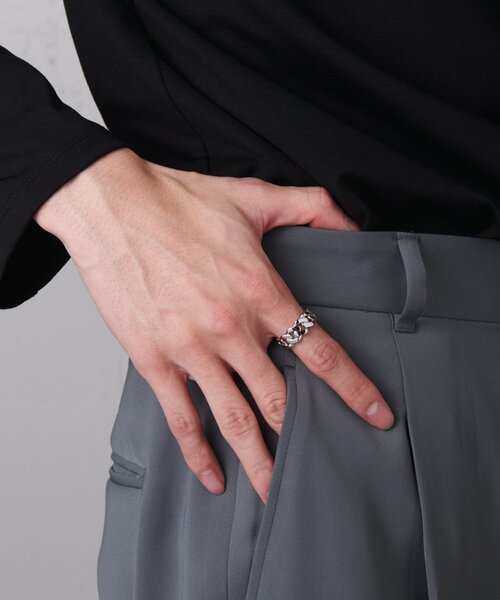 Lui's（ルイス）の「Ah ring/06 (リング)（リング・レディース・シルバー・FREE）」の11枚目の写真