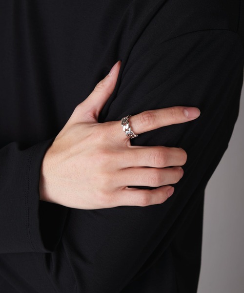 Lui's（ルイス）の「Ah ring/06 (リング)（リング・レディース・シルバー・FREE）」の6枚目の写真