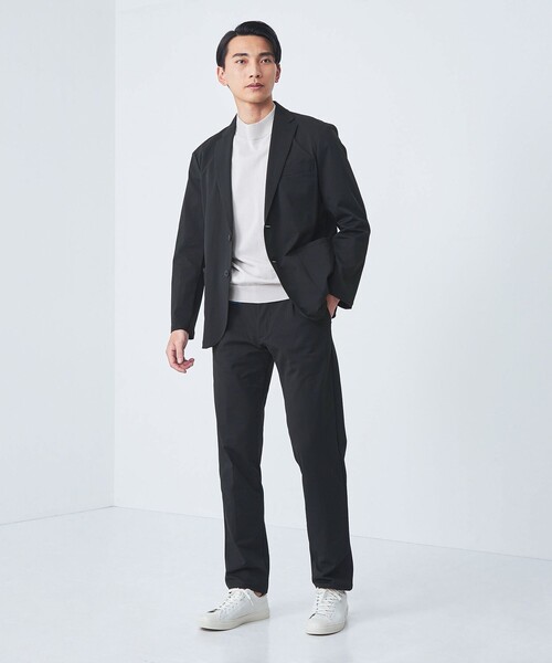 EDWIN(エドウィン)の「<EDWIN>デニスラ ROOMY テーパード サッカー スラックス(スラックス・メンズ・ブラック/ネイビー・M/L/S)」の15枚目の写真