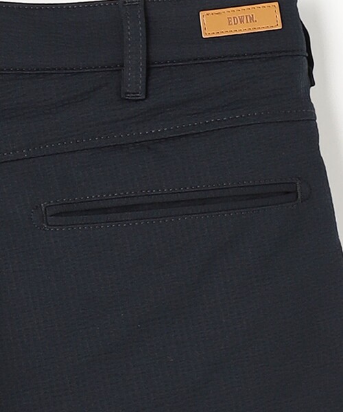 EDWIN(エドウィン)の「<EDWIN>デニスラ ROOMY テーパード サッカー スラックス(スラックス・メンズ・ブラック/ネイビー・M/L/S)」の10枚目の写真