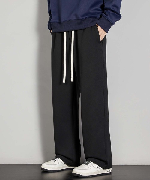 aimoha(アイモハ)の「aimoha men ミニマルワイドパンツ(その他パンツ・メンズ・ベージュ・MEDIUM/LARGE/X-LARGE/XX-LARGE)」の3枚目の写真