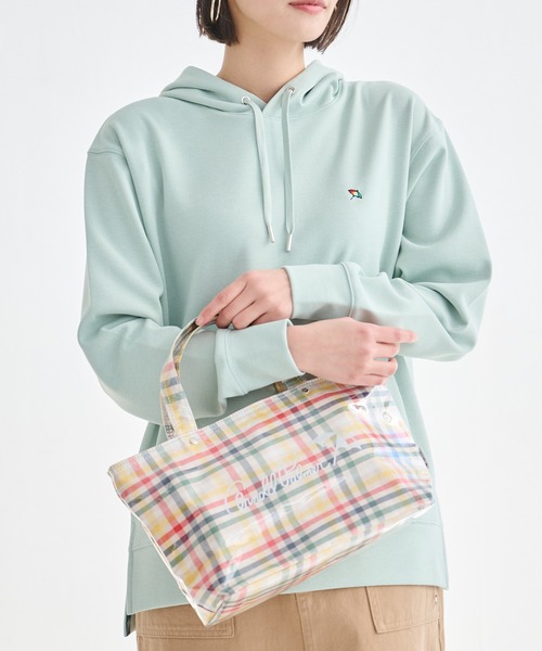 Arnold Palmer（アーノルドパーマー）の「ラミネート × タイベック バッグ（トートバッグ・レディース・キャメル/ベージュ/ブラック・F）」の3枚目の写真