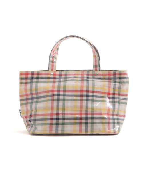 Arnold Palmer（アーノルドパーマー）の「ラミネート × タイベック バッグ（トートバッグ・レディース・キャメル/ベージュ/ブラック・F）」の8枚目の写真