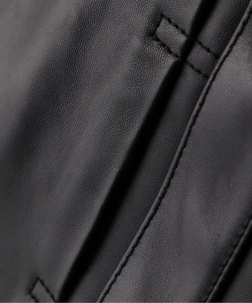 schott（ショット）の「Schott/ショット/SHEEP LEATHER 1st TRACKER JACKET/シープレザー Gジャン（ライダースジャケット・メンズ・ブラック・S/2XL/XL/M/L）」の21枚目の写真