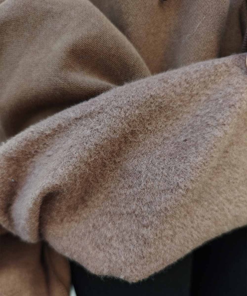 esutoreja（エストレジャ）の「オープンショルダーフーディ（Tシャツ/カットソー・レディース・ライトアッシュグレー/ブラウン/ブラック・FREE）」の16枚目の写真